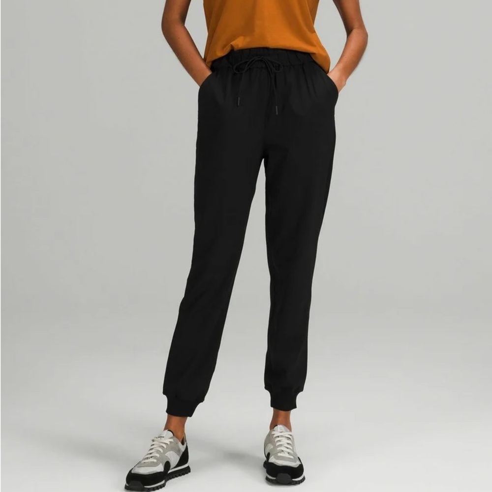 LULULEMON Stretch High-rise Joggers Full Length Black
